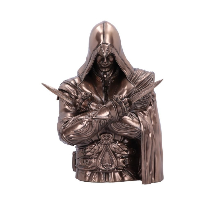 Nemesis Now Assassin\'s Creed Ezio bysteeske i bronse i gruppen SPORT, FRITID & HOBBY / Morsomme produkter / Samlerobjekter hos TP E-commerce Nordic AB (C93794)