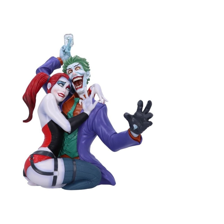 Nemesis Now Joker og Harley Quinn byste 37,5 cm i gruppen SPORT, FRITID & HOBBY / Morsomme produkter / Samlerobjekter hos TP E-commerce Nordic AB (C93807)