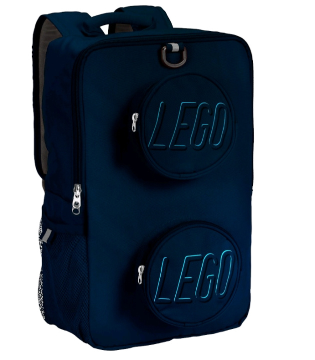 LEGO School - Kloss-ryggsekk (18 L) - Navy (4011090-DP0960-710B) i gruppen LEKER, BARN OG BABY / Reise / Barnevesker / Ryggsekker hos TP E-commerce Nordic AB (C93829)