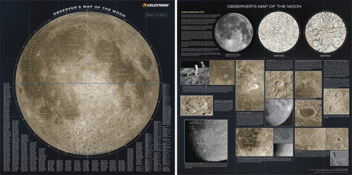 Celestron Månekart i gruppen SPORT, FRITID & HOBBY / Morsomme produkter / Morsomme produkter hos TP E-commerce Nordic AB (C93831)