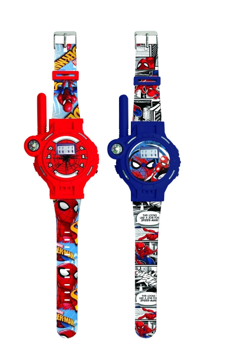 Lexibook Spider-Man - 2-i-1 Walkie Talkie Watch (200 m) (DMWTW1SP) i gruppen LEKER, BARN OG BABY / Leker / Elektronikk og media / Annen elektronikk og media hos TP E-commerce Nordic AB (C93836)