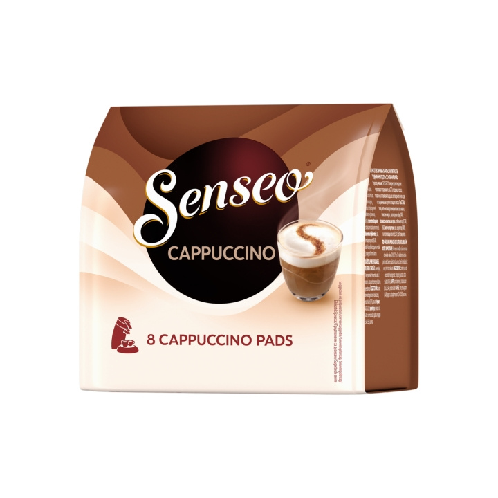 Senseo ® Kaffeputer - Cappuccino - 8 stk i gruppen HJEM, HUS OG HAGE / Husholdningsapparater / Kaffe og espresso / Kaffekapsler hos TP E-commerce Nordic AB (C93955)