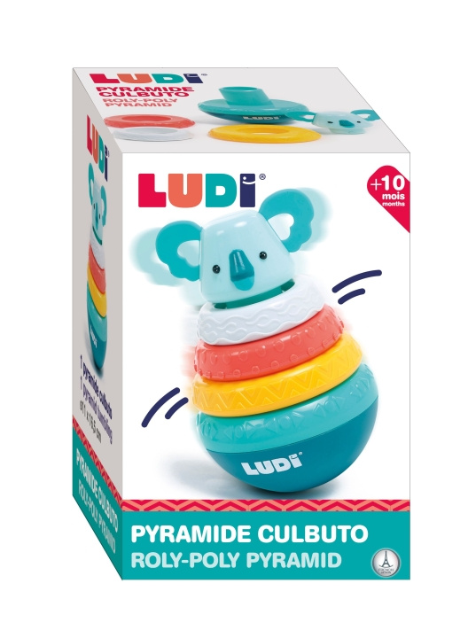 LUDI Tumbler - Koala - LU30121 i gruppen LEKER, BARN OG BABY / Babyleker (0-3 år) / Aktivitetsleker hos TP E-commerce Nordic AB (C93972)