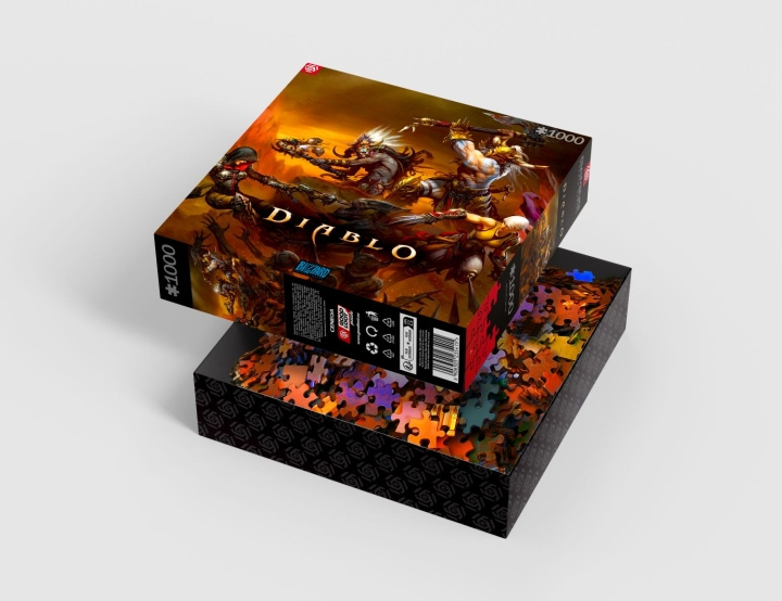 Good Loot Spill puslespill: Diablo Heroes Battle Puzzles - 1000 i gruppen SPORT, FRITID & HOBBY / Hobby / Puslespill hos TP E-commerce Nordic AB (C94017)