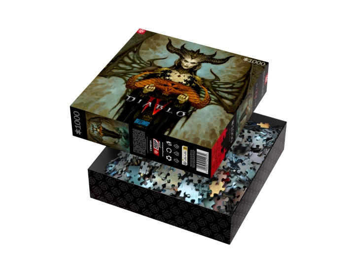 Good Loot Spillpuslespill: Diablo IV Lilith Puslespill - 1000 i gruppen SPORT, FRITID & HOBBY / Hobby / Puslespill hos TP E-commerce Nordic AB (C94019)