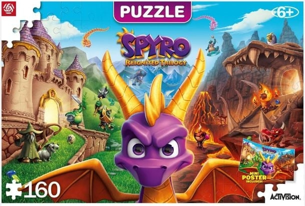 Good Loot Kids: Spyro Reignited Trilogy Puslespill - 160 i gruppen SPORT, FRITID & HOBBY / Hobby / Puslespill hos TP E-commerce Nordic AB (C94071)