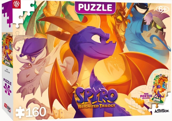 Good Loot Barn: Spyro Reignited Trilogy Heroes Puslespill - 160 i gruppen SPORT, FRITID & HOBBY / Hobby / Puslespill hos TP E-commerce Nordic AB (C94074)