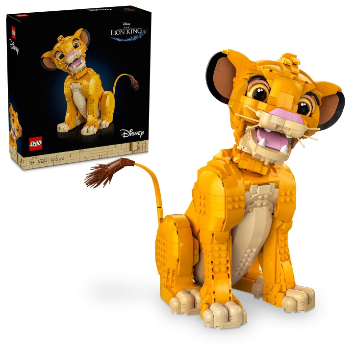 LEGO Disney - Unge Simba Løvekongen (43247) i gruppen LEKER, BARN OG BABY / Leker / Byggeleker / Lego hos TP E-commerce Nordic AB (C94139)