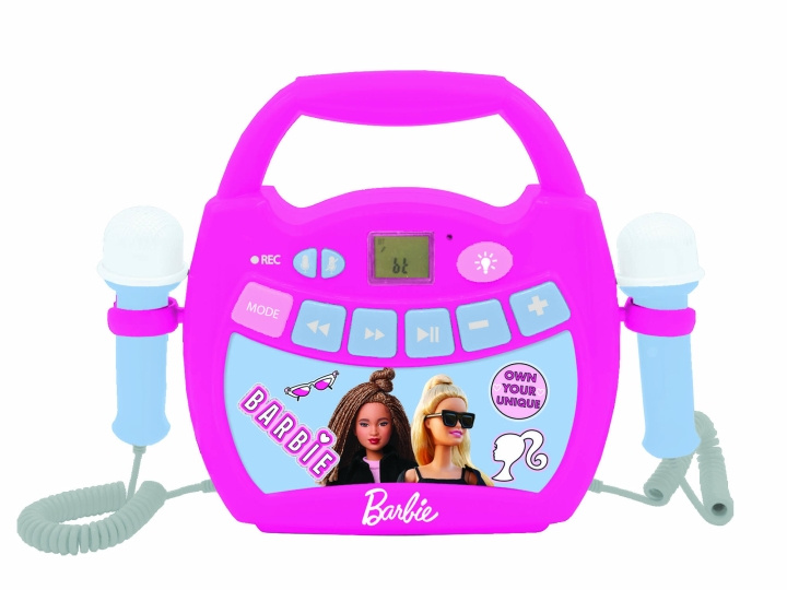 Lexibook Barbie Bluetooth-høyttaler med mikrofon (MP320BBZ) i gruppen LEKER, BARN OG BABY / Leker / Elektronikk og media / Annen elektronikk og media hos TP E-commerce Nordic AB (C94182)