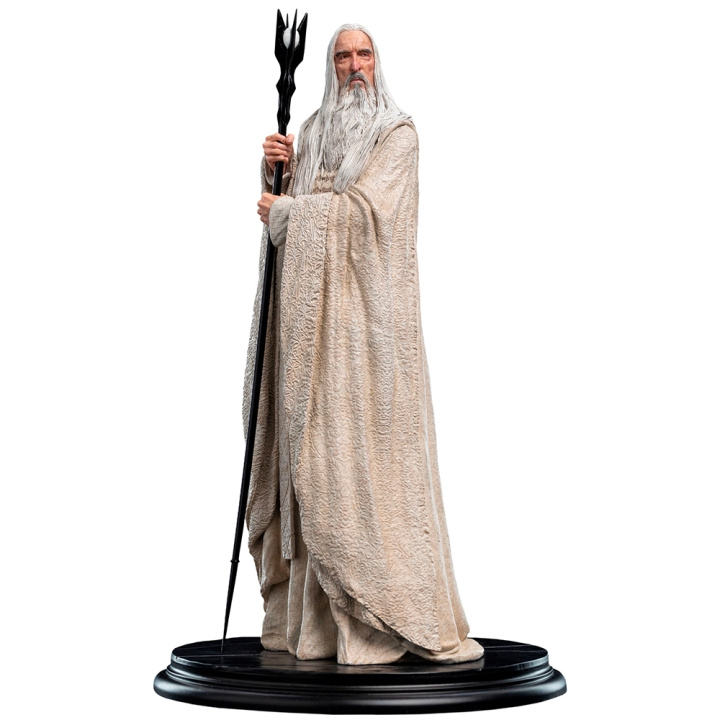 Weta Workshop Ringenes herre - Klassiker - Statue av den hvite trollmannen Sarumann i gruppen LEKER, BARN OG BABY / Leker / Figurer, miniatyrer og tilbehør hos TP E-commerce Nordic AB (C94187)