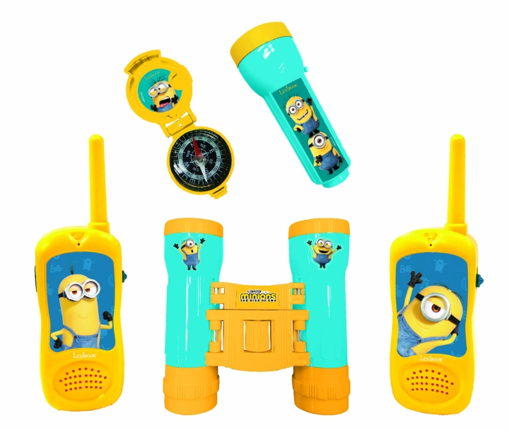 Lexibook Minions eventyrsett med walkie talkies (120 m) (RPTW12DES) i gruppen LEKER, BARN OG BABY / Leker / Actionspill hos TP E-commerce Nordic AB (C94197)