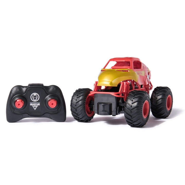 Monster Jam RC 1:24 Marvel Iron Man (6069959) i gruppen LEKER, BARN OG BABY / Leker / Lekebiler hos TP E-commerce Nordic AB (C94217)