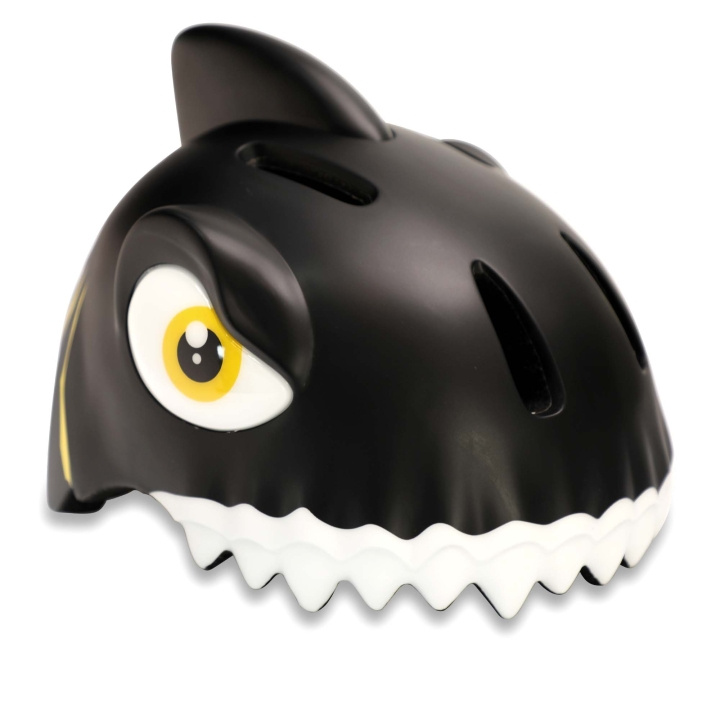 Crazy Safety Shark sykkelhjelm - svart (49-55 cm) (100501-06-01) i gruppen SPORT, FRITID & HOBBY / Sportsutstyr / Sykkeltilbehør / Hjelmer hos TP E-commerce Nordic AB (C94251)