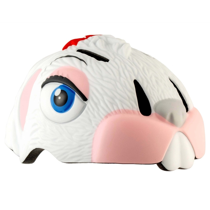 Crazy Safety Bunny sykkelhjelm - hvit (49-55 cm) (101001-02) i gruppen SPORT, FRITID & HOBBY / Sportsutstyr / Sykkeltilbehør / Hjelmer hos TP E-commerce Nordic AB (C94256)