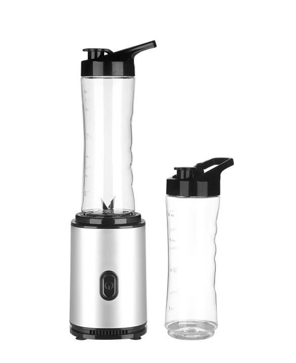 Sobczyk Smoothieblender 300w m. 2 flasker i gruppen HJEM, HUS OG HAGE / Husholdningsapparater / Matprosessorer og kjøkkenassistenter / Miksere og blendere hos TP E-commerce Nordic AB (C94275)