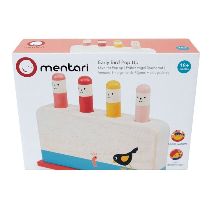 Mentari Early Bird Pop Up - (MT7309) i gruppen LEKER, BARN OG BABY / Leker / Lekesett hos TP E-commerce Nordic AB (C94362)