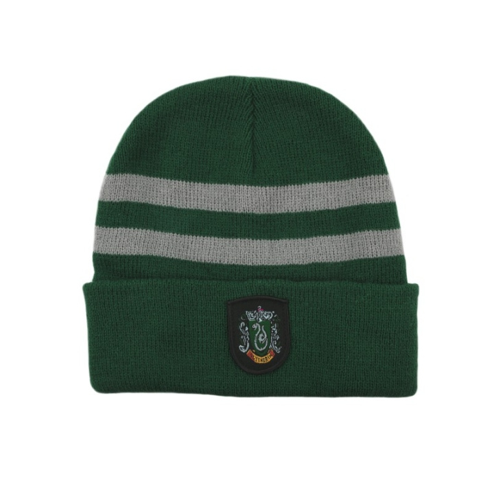 Harry Potter Beanie Slytherin i gruppen SPORT, FRITID & HOBBY / Tilbehør / Luer og capser hos TP E-commerce Nordic AB (C94386)