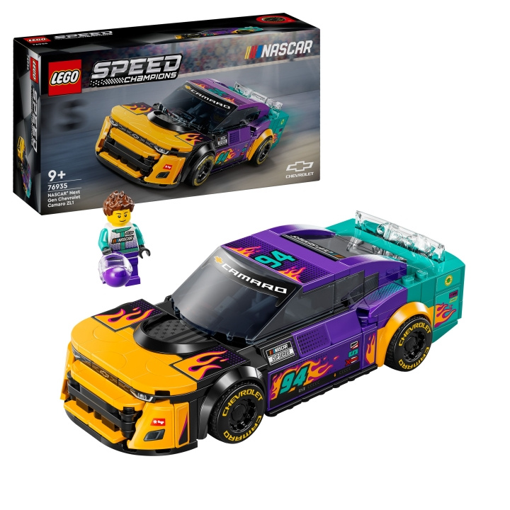 LEGO Speed Champions - NASCAR® Next Gen Chevrolet Camaro ZL1 (76935) i gruppen LEKER, BARN OG BABY / Leker / Byggeleker / Lego hos TP E-commerce Nordic AB (C94394)