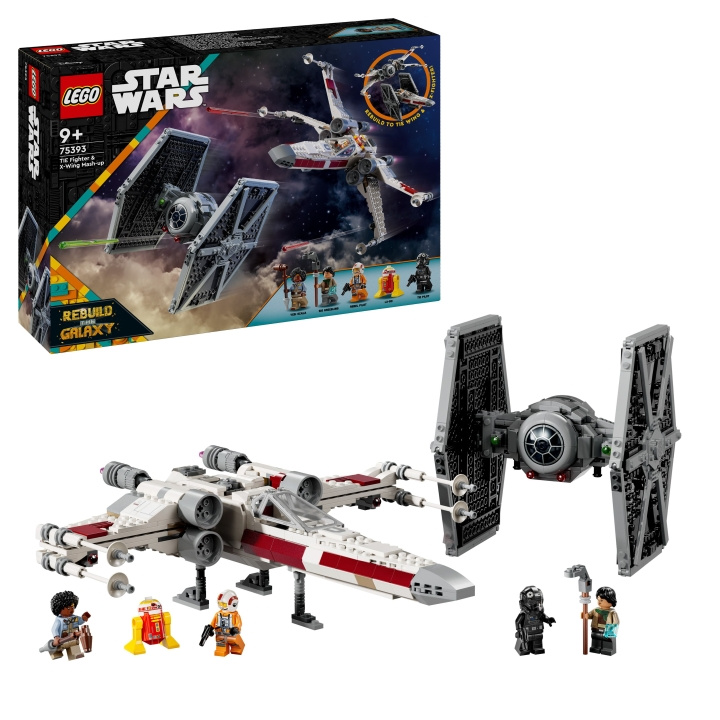 LEGO Star Wars TM - TIE Fighter & X-Wing Mash-up (75393) i gruppen LEKER, BARN OG BABY / Leker / Byggeleker / Lego hos TP E-commerce Nordic AB (C94395)