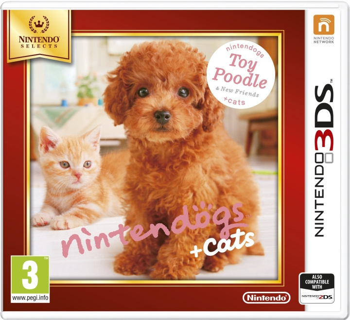 Nintendogs and Cats 3D: Toy Poodle (3DS) i gruppen Elektronikk / TV-spill & tilbehør / Nintendo 3DS hos TP E-commerce Nordic AB (C94420)