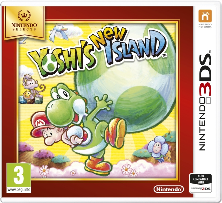 Nintendo Yoshi\'s New Island (3DS) i gruppen Elektronikk / TV-spill & tilbehør / Nintendo 3DS hos TP E-commerce Nordic AB (C94422)