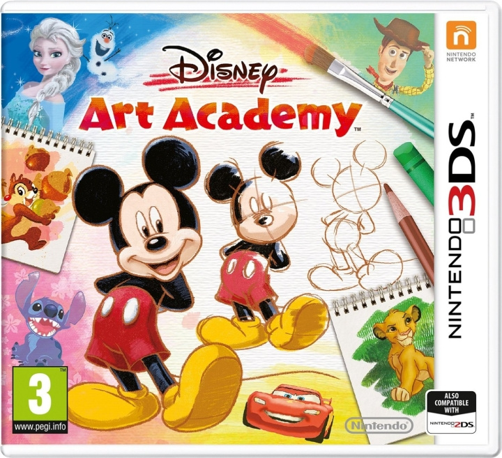 Nintendo Disney Art Academy (3DS) i gruppen Elektronikk / TV-spill & tilbehør / Nintendo 3DS hos TP E-commerce Nordic AB (C94425)