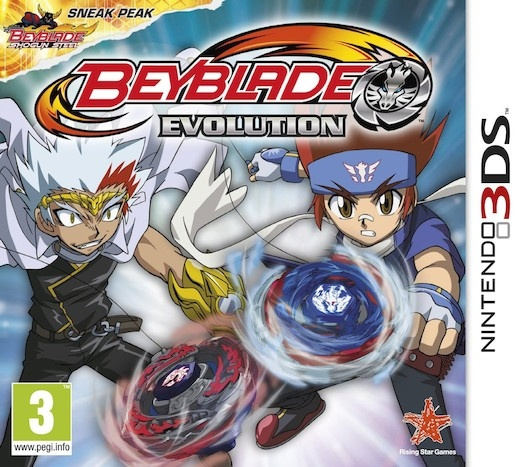 Rising Star Beyblade Evolution (3DS) i gruppen Elektronikk / TV-spill & tilbehør / Nintendo 3DS hos TP E-commerce Nordic AB (C94432)