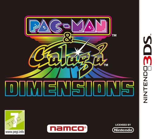 Namco Bandai Pac-Man & Galaga Dimensions (3DS) i gruppen Elektronikk / TV-spill & tilbehør / Nintendo 3DS hos TP E-commerce Nordic AB (C94434)