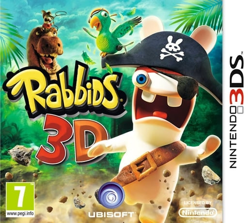 Ubisoft Rabbids 3D (3DS) i gruppen Elektronikk / TV-spill & tilbehør / Nintendo 3DS hos TP E-commerce Nordic AB (C94436)