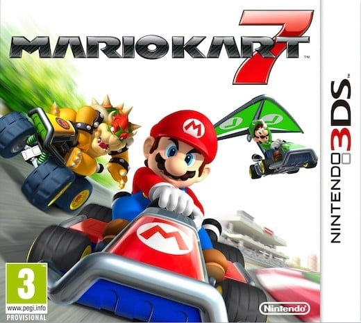 Nintendo Mario Kart 7 (3DS) i gruppen Elektronikk / TV-spill & tilbehør / Nintendo 3DS hos TP E-commerce Nordic AB (C94438)