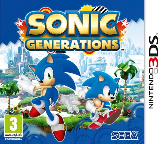 Sega Sonic Generations (3DS) i gruppen Elektronikk / TV-spill & tilbehør / Nintendo 3DS hos TP E-commerce Nordic AB (C94439)