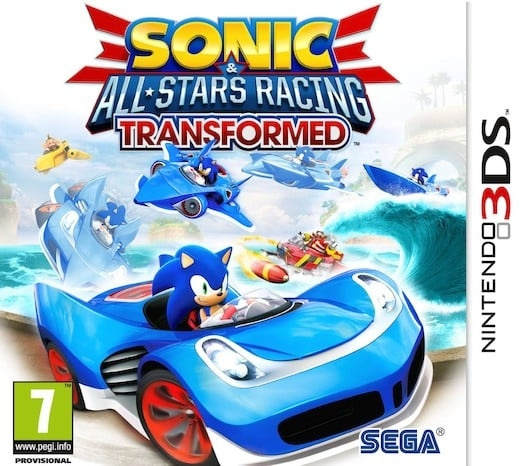 Sega Sonic All-Star Racing: Transformed (3DS) i gruppen Elektronikk / TV-spill & tilbehør / Nintendo 3DS hos TP E-commerce Nordic AB (C94448)