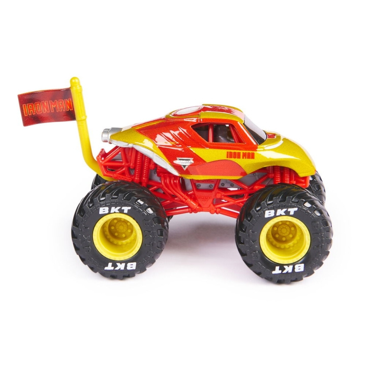 Monster Jam 1:64 Marvel Single Pack - Iron Man (6071332) i gruppen LEKER, BARN OG BABY / Leker / Lekebiler hos TP E-commerce Nordic AB (C94477)