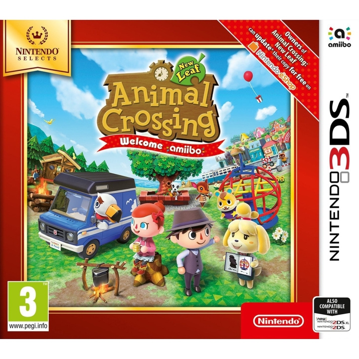 Amiibo Animal Crossing: New Leaf - Welcome Amiibo (3DS) i gruppen Elektronikk / TV-spill & tilbehør / Nintendo 3DS hos TP E-commerce Nordic AB (C94479)