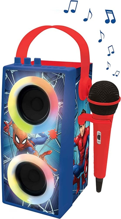 Lexibook Spider-Man - bærbar Bluetooth®-høyttaler (BTP180SPZ) i gruppen LEKER, BARN OG BABY / Leker / Elektronikk og media / Annen elektronikk og media hos TP E-commerce Nordic AB (C94483)