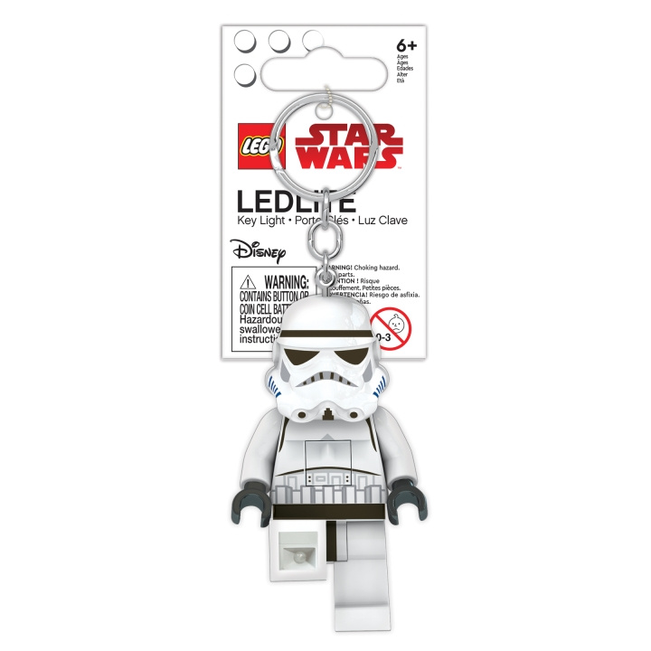 LEGO - Nøkkelring med LED-lys Star Wars - Stormtrooper (4005036-LGL-KE12H) i gruppen SPORT, FRITID & HOBBY / Tilbehør / Annet tilbehør hos TP E-commerce Nordic AB (C94544)