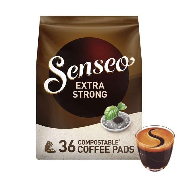 Senseo ® Kaffeputer - Ekstra sterke - 36 stk i gruppen HJEM, HUS OG HAGE / Husholdningsapparater / Kaffe og espresso / Kaffekapsler hos TP E-commerce Nordic AB (C94606)