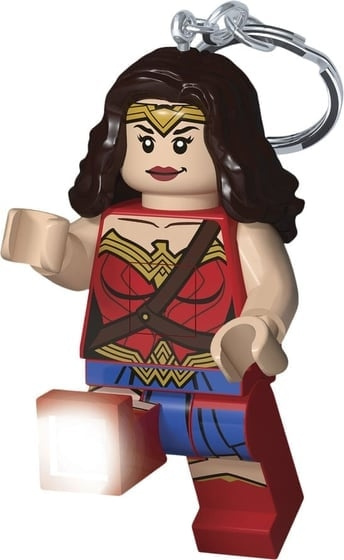 Euromic LEGO - DC Comics - LED-nøkkelring - Wonder Woman (4002036-KE117H) i gruppen SPORT, FRITID & HOBBY / Morsomme produkter / Morsomme produkter hos TP E-commerce Nordic AB (C94618)