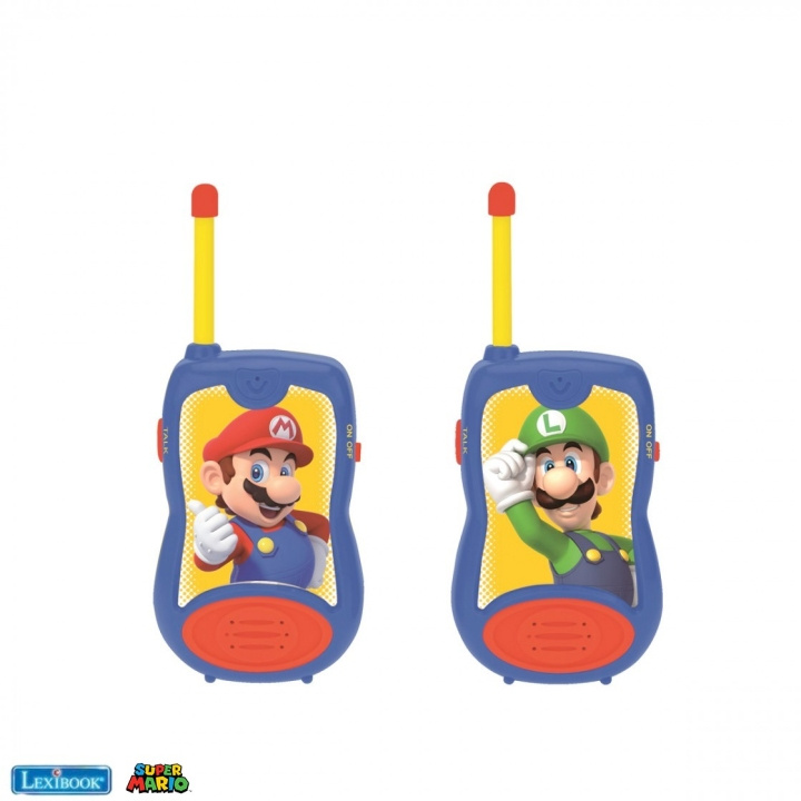 Lexibook Super Mario - Walkie Talkie (120 m) (20217) i gruppen LEKER, BARN OG BABY / Leker / Elektronikk og media / Annen elektronikk og media hos TP E-commerce Nordic AB (C94628)