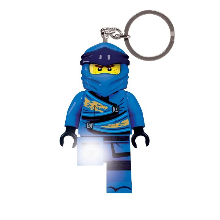 LEGO Nøkkelring med LED-lys Ninjago - Jay (4004036-LGL-KE148) i gruppen SPORT, FRITID & HOBBY / Tilbehør / Annet tilbehør hos TP E-commerce Nordic AB (C94631)