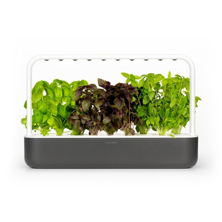 Click & Grow - Smart Garden 9 Startsett (Farge: Mørk grå) (SG9S8UNI) i gruppen SPORT, FRITID & HOBBY / Morsomme produkter / Smarte produkter hos TP E-commerce Nordic AB (C94633)