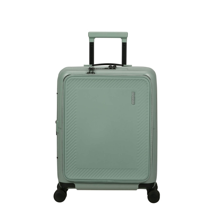 American Tourister Koffert DashPop Spinner 55/23 Front Pocket Laptop Iceberg Green i gruppen SPORT, FRITID & HOBBY / Reise / Kofferter hos TP E-commerce Nordic AB (C94699)