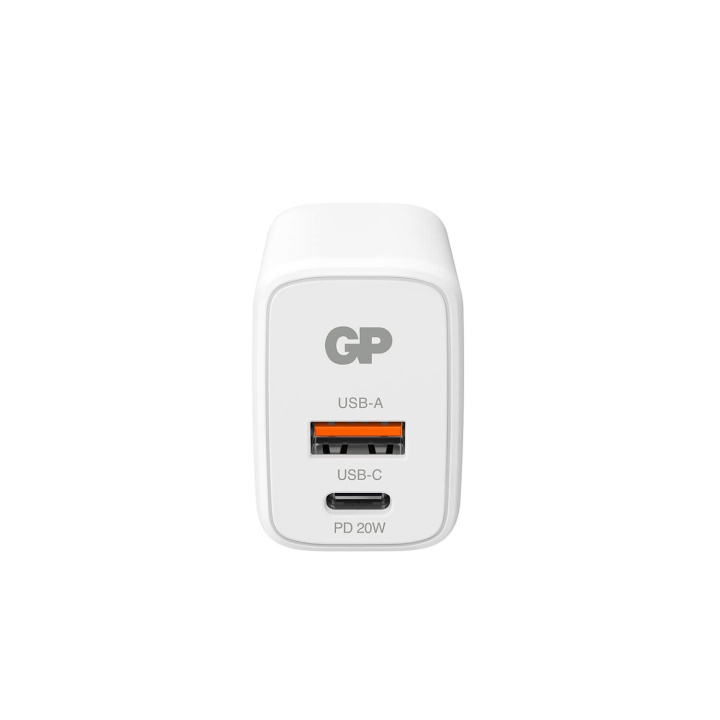 GP Vegglader WM2B PD 20W USB-A + USB-C i gruppen SMARTTELEFON & NETTBRETT / Ladere og Kabler / Vegglader / Vegglader Type C hos TP E-commerce Nordic AB (C94728)