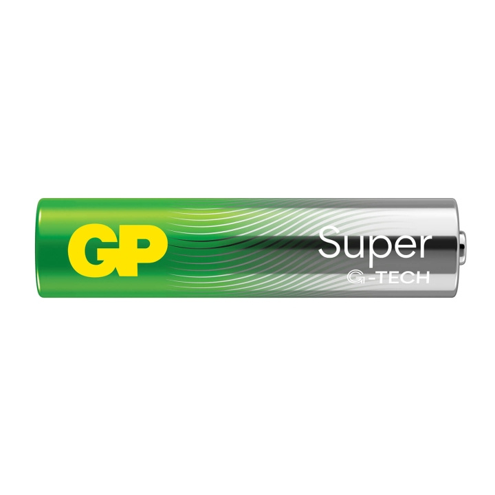 GP Batteri Super Alkaline AAA LR03 4-Pakning i gruppen Elektronikk / Batterier & Ladere / Batterier / AAA hos TP E-commerce Nordic AB (C94736)