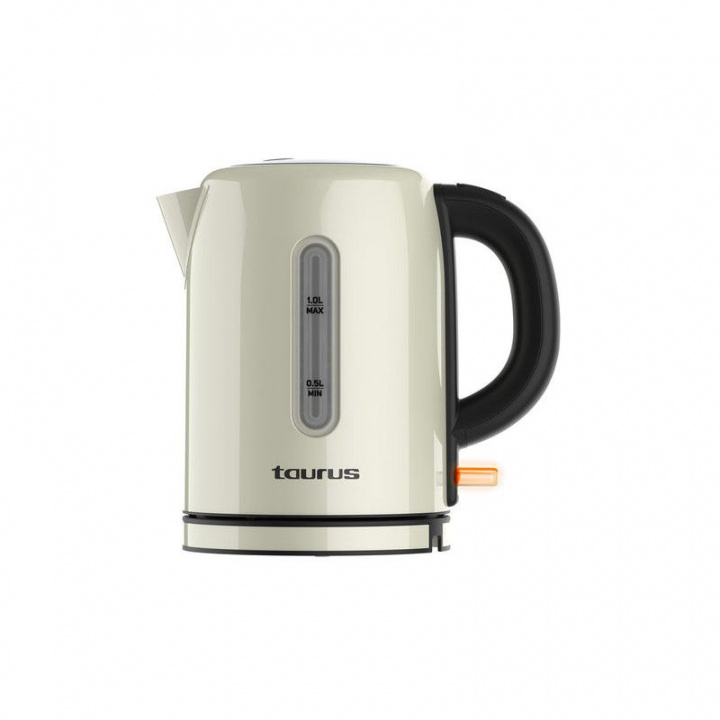 Taurus Vannkoker Kettle 2200W Vintage Krem 1L i gruppen HJEM, HUS OG HAGE / Husholdningsapparater / Vann og juice / Vannkokere hos TP E-commerce Nordic AB (C94790)