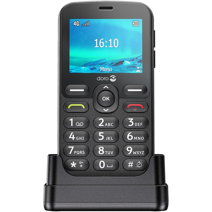 Doro 1881 4G Svart i gruppen SMARTTELEFON & NETTBRETT / Mobiltelefoner & smartphones hos TP E-commerce Nordic AB (C94872)