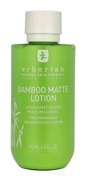 Erborian Bamboo Matte Powder Effect Lotion 190 ml i gruppen HELSE OG SKJØNNHET / Hudpleie / Ansikt / Rengjøring hos TP E-commerce Nordic AB (C94903)