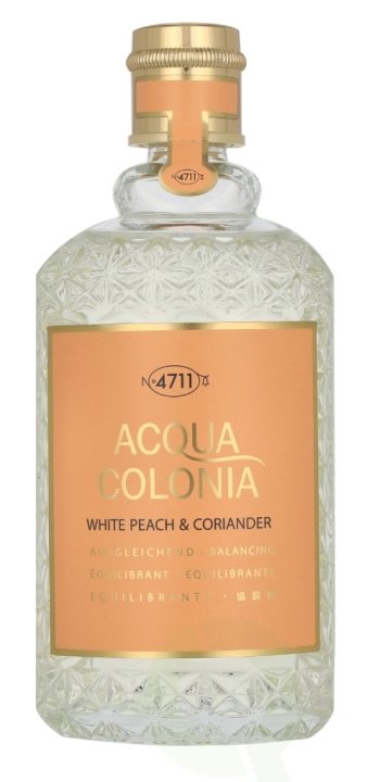 4711 Acqua Colonia White Peach & Coriander Edc Spray 170 ml i gruppen HELSE OG SKJØNNHET / Duft og parfyme / Parfyme / Unisex hos TP E-commerce Nordic AB (C94942)