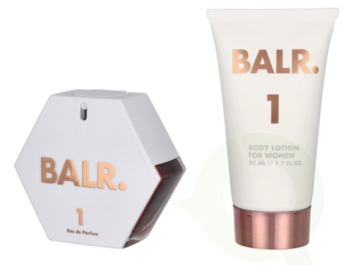 Balr. 1 FOR WOMEN Giftset 80 ml Edp Spray 30ml/Body Lotion 50ml i gruppen HELSE OG SKJØNNHET / Gavesett / Gavesett for henne hos TP E-commerce Nordic AB (C94984)