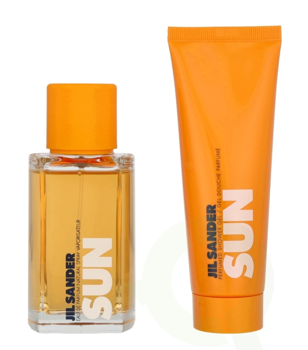 Jil Sander Sun Women Giftset 150 ml Edp Spray 75ml/Shower Gel 75ml i gruppen HELSE OG SKJØNNHET / Gavesett / Gavesett for henne hos TP E-commerce Nordic AB (C94988)